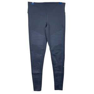 ALO Yoga Grey High Waisted Moto Workout Leggings Size XS